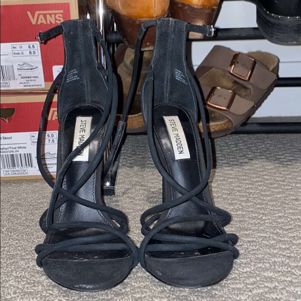 Steve Madden Strappy Stiletto size 8